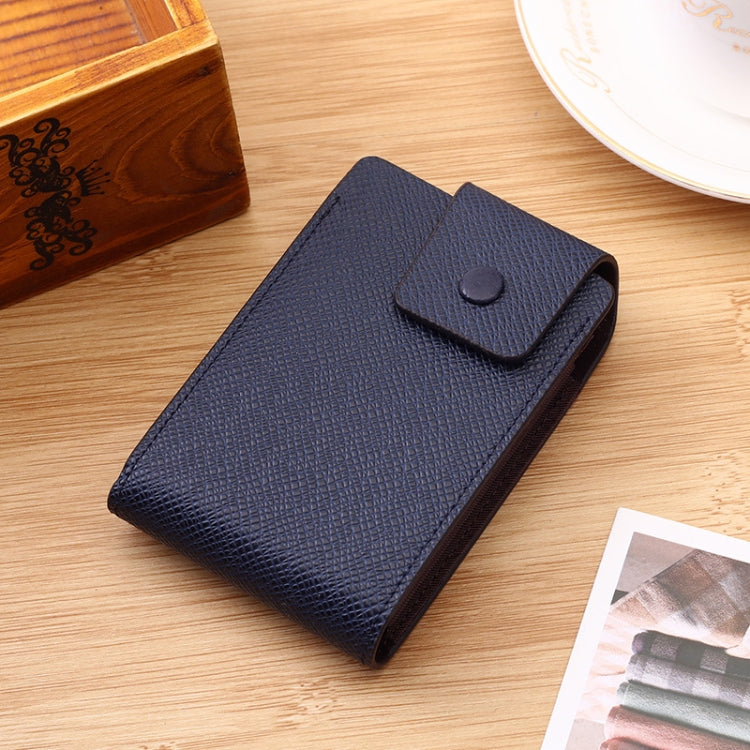 Organ Card Holder Large-capacity Card Sleeve For Men And Women, Horizontal Blue, Horizontal Black, Horizontal Coffee, Vertical Blue, Vertical Coffee