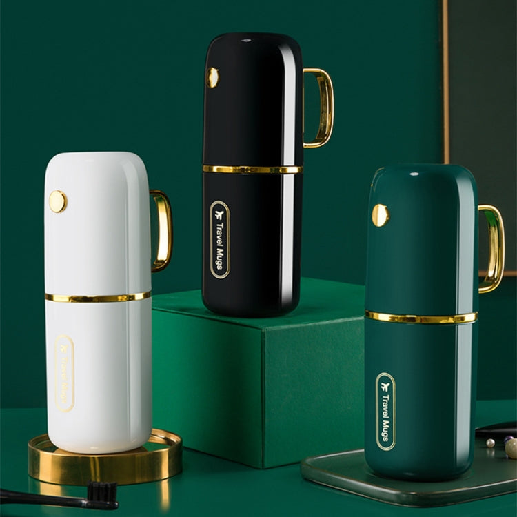 JM043 Home Mouthwash Cup Set Couple Convenient Travel Toothbrush Box, Style:, 2 Cups Dark Green, 2 Cups Black, 2 Cups White, 3 Cups Dark Green, 3 Cups Black, 3 Cups White