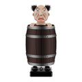 Wooden Barrels Automatic Ejection Cigarette Cases Spoof Toys, Strange Uncle, Santa Claus