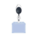 Multifunctional Retractable Waterproof Card Case Keychain Ring Card Sleeve
