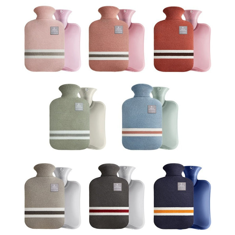 Large Explosion-proof Water-injected PVC Warm Water Bag, Spec:, 1000ml (Light Pink), 1000ml (Leather Pink), 1000ml (Orange), 1000ml (Bean Green), 1000ml (Light Gray), 1000ml (Dark Gray), 1000ml (Navy Blue), 1000ml (Sky Blue), 2000ml (Light Pink)       ...