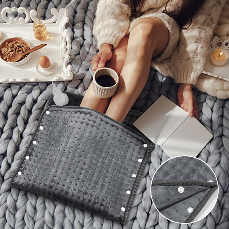 Electric Heating Blanket Heating Physiotherapy Pad Warm Waist Belly Pad with Buckle, 30 x 40cm, 30 x 60cm, 40 x 76cm, 43 x 84cm, 50 x 100cm