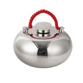 One-piece Cover 304 Stainless Steel Soup Pouch Hand Warmer Hot Water Bottle, 13cm, 15cm, 18cm, 20cm