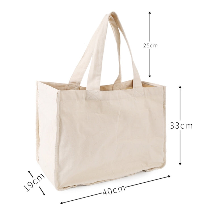 NIEN Compartmentalized Shopping Bag Fruit and Vegetable Handle Canvas Bag, Style:, Shopping Bag Polyester Cotton, Shopping Bag Pure Cotton