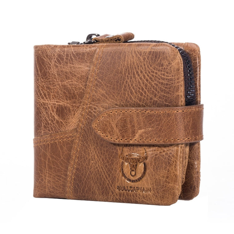 BUFF CAPTAIN 01 Multifunctional Detachable Vintage Leather Buckle Horizontal Wallet, 01(Brown), 01(Coffee)