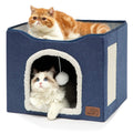 Pet Stool Pet Kennel Indoor Foldable Storage Stool Cat Dog Kennel, 41 x 41 x 35cm