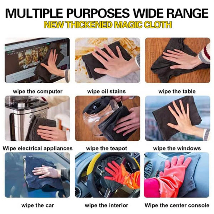 3 In 1 Wiping Cloth Cleaning Cloth For Wiping The Glass And Car Without Leaving Marks, 30x30cm, 30x40cm, 50x50cm