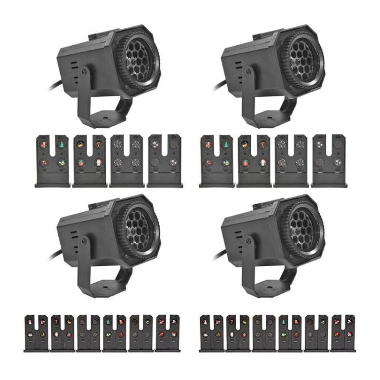 8W LED Christmas Colorful Rotating Laser Atmosphere Light Random Pattern Delivery, US Plug with 6 Cards, EU Plug with 6 Cards, UK Plug with 6 Cards, AU Plug with 6 Cards, US Plug with 4 Cards, EU Plug with 4 Cards, UK Plug with 4 Cards                 ...
