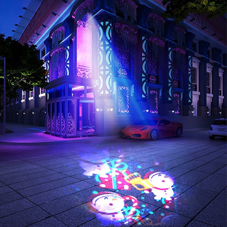 8W LED Christmas Colorful Rotating Laser Atmosphere Light Random Pattern Delivery, US Plug with 6 Cards, EU Plug with 6 Cards, UK Plug with 6 Cards, AU Plug with 6 Cards, US Plug with 4 Cards, EU Plug with 4 Cards, UK Plug with 4 Cards                 ...