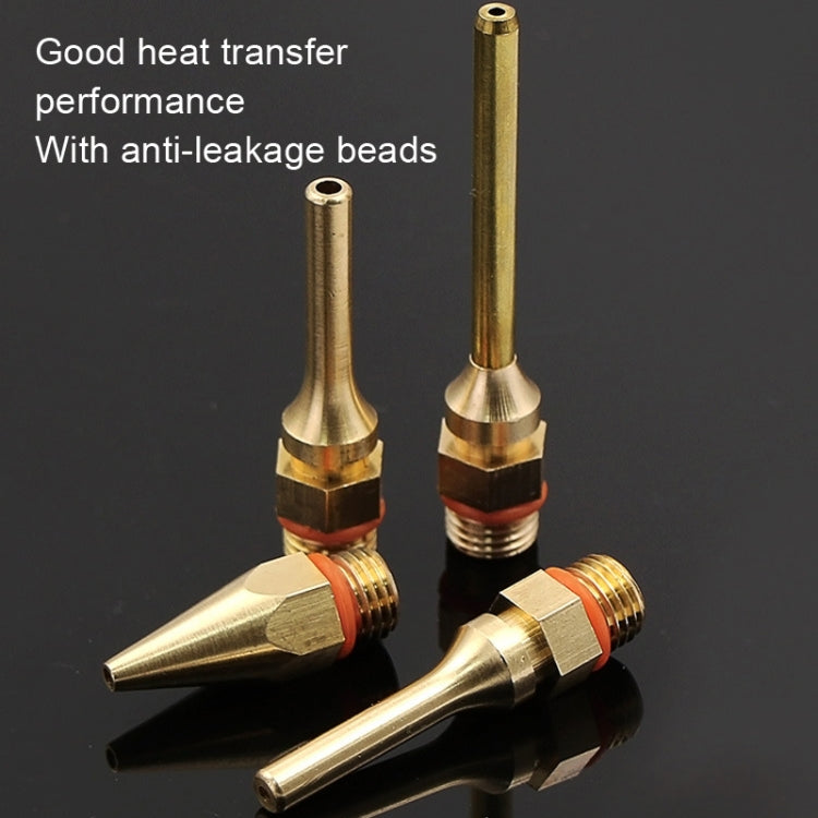 Hot Melt Glue Tool Copper Nozzle Fine Hole Dispensing Head, Size:, 2.0x70mm, 2.0x34mm, 3.0x50mm, 2.0x50mm