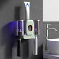 Smart Toothbrush Sanitizer UV Sterilizing Wall-Mounted Storage Rack