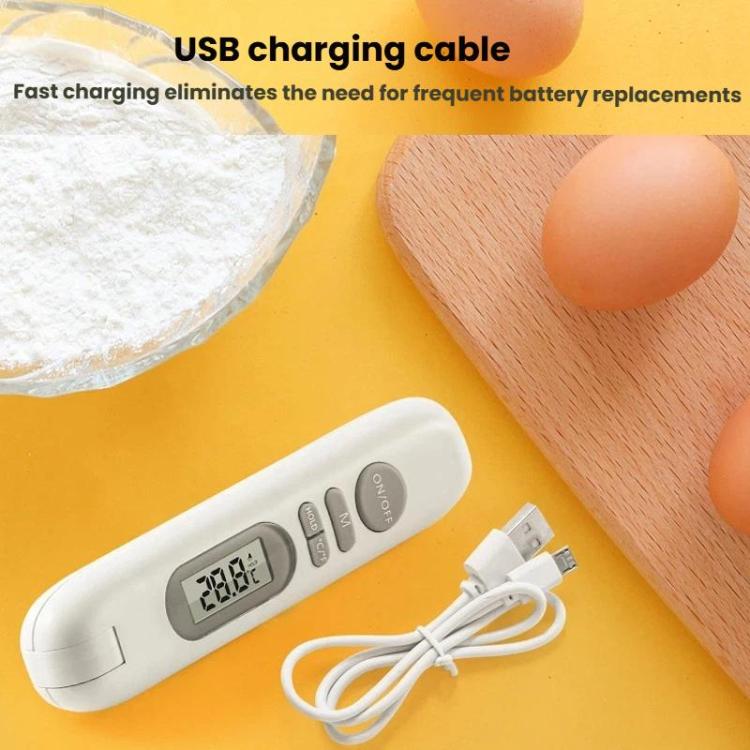 -50 To 300°C Electronic Food Folding Rechargeable Thermometer, YZ6010
