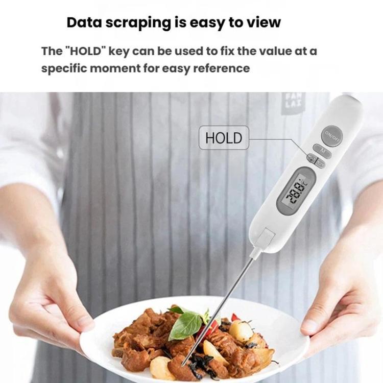 -50 To 300°C Electronic Food Folding Rechargeable Thermometer, YZ6010