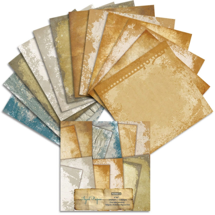 1 Sets PA2022 DIY Album Clipboard Handbook Card Background Paper, Size: 6 inch, PA2022