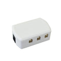 6 Ports 2510 Hub Splitter Junction Box Distributer Connectors Cabinet Light Adapter, 6 Ports  Without DC Header, 6 Ports With DC Head