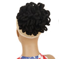LSFBZB Drawstring Dreadlocks Wig Caterpillar Dreadlock Shaggy Hair Bun, Spec:, 1B, 2, 1BH27, 1BHBUG, 4H27H30, 99JHBUGH, 27, 30, 27H613, 613