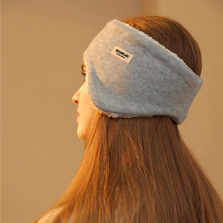 Golovejoy Winter Warm Soundproof Earmuffs + Earplugs Set Sleep Eye Mask, 2 In 1 (Beige), 2 In 1 (Khaki), 2 In 1 (Gray), 2 In 1 (Pink), 2 In 1 (Black)