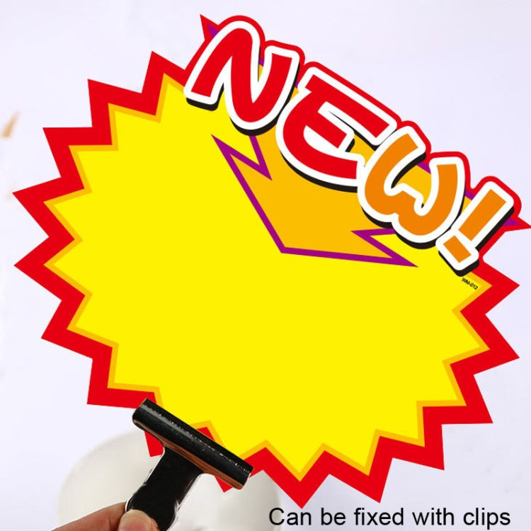 10 bags 25x19cm Explosion Sticker Product Price Tag Supermarket Price Label, WM-001, WM-002, WM-003, WM-005, WM-006, WM-007, WM-008, WM-009, WM-010, WM-011, WM-012, WM-013, XD-511, XD-520, XD-532, XD-537, XD-541, XD-559