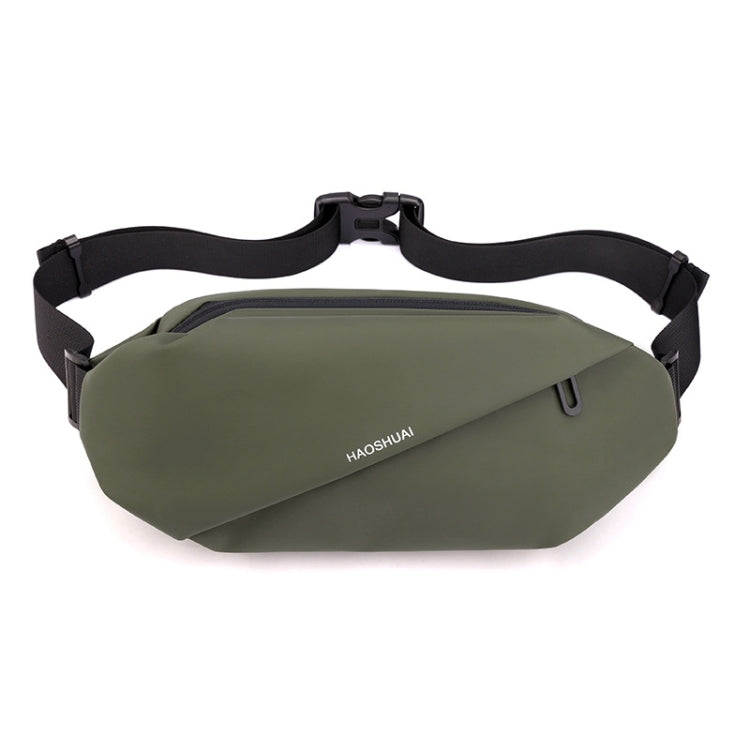 HAOSHUAI 1100-20 Men Waist Bag Outdoor Running Mobile Phone Bag, 1100-20 Army Green, 1100-20 Dark Blue, 1100-20 Black