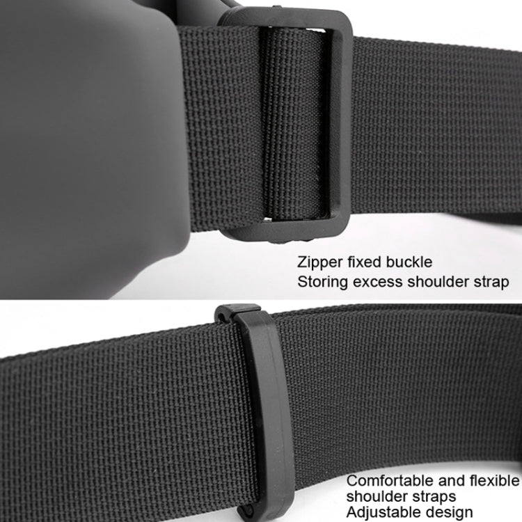 HAOSHUAI 1100-20 Men Waist Bag Outdoor Running Mobile Phone Bag, 1100-20 Army Green, 1100-20 Dark Blue, 1100-20 Black