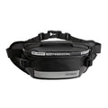 HAOSHUAI Outdoor Running Waist Bag With Reflecting Strip Chest Bag, 1100-6 Black), 1100-6 Khaki, 1100-6 Dark Blue