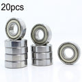 6001ZZ Bearing 20pcs 12x28x8mm Deep Groove Ball Bearings, 6001ZZ