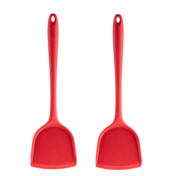 Non-stick High Temperature Resistant Silicone Cookware, Style:Food Clip, Spatula, Soup Spoon, Leak Spoon, Spaghetti Claw, Rice Spoon, Leak Shovel, Scrape, Brush, Food Clip
