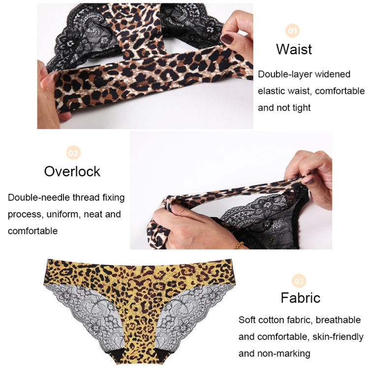 606 Sexy Lace One-piece Perspective Low-waist Ladies Underwear, M, L, XL, S, XXL