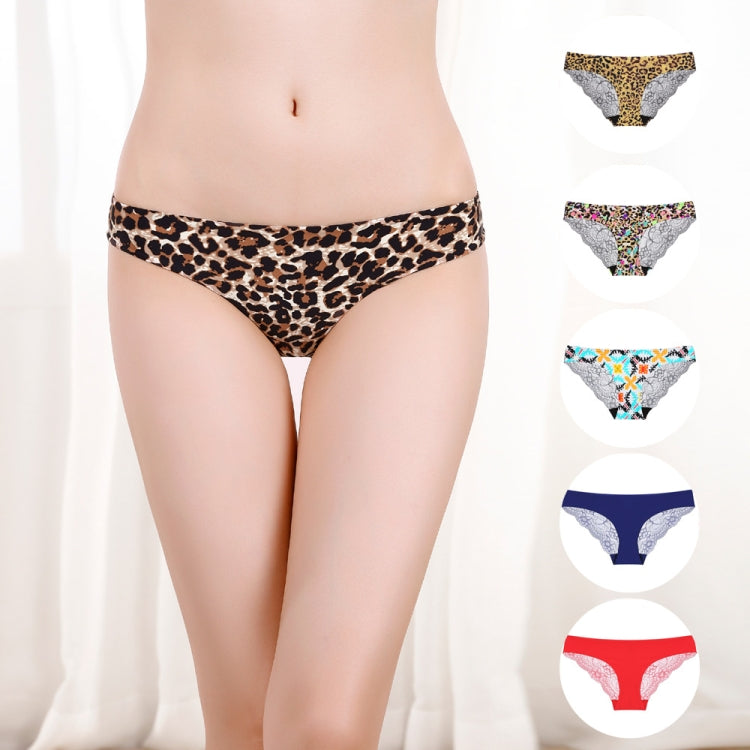 606 Sexy Lace One-piece Perspective Low-waist Ladies Underwear, M, L, XL, S, XXL