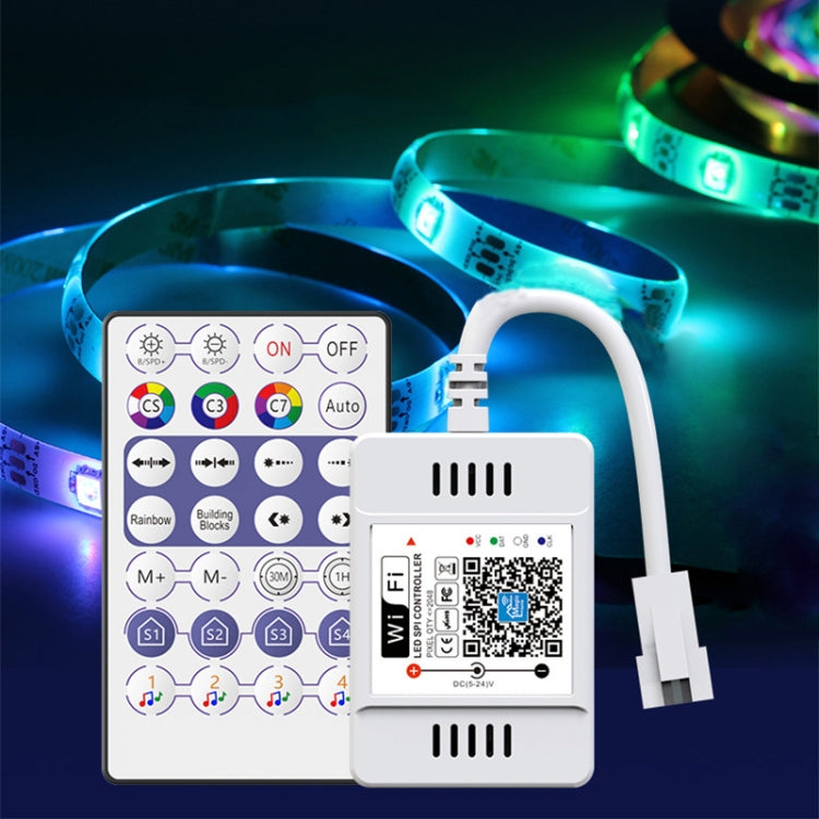 WIFI Wireless Symphony Light Bar Music Smart APP 2.4G Controller, Single Head, Double Head