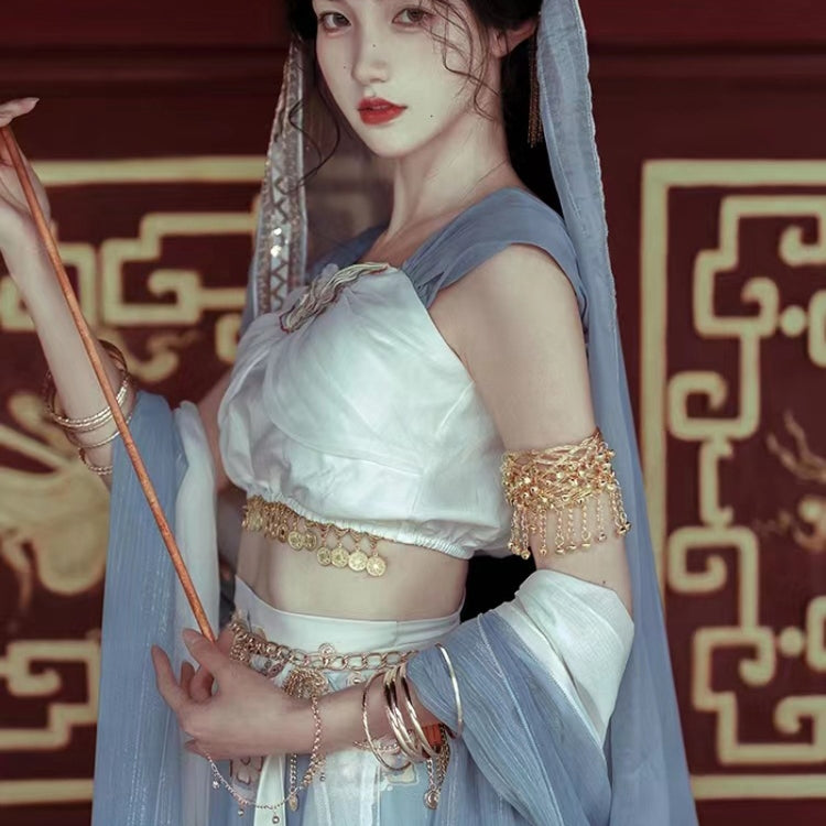 Portrait Shooting Jewelry Dance Performance Accessories,Spec:, Bracelet Golden, Bracelet Silver, Bracelet Red, Waist Chain A, Waist Chain B, Waist Chain C, Waist Chain D, Waist Chain E, Waist Chain F, Waist Chain G, Waist Chain H, Waist Chain I        ...