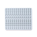 130 Grids Silicone Mat Baking Mold Mini Pet Snacks Dog Food Baking Pan Mold Biscuit Cake Mold, Blue, Pink