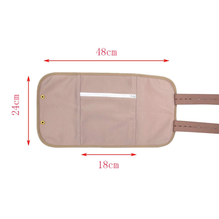 Reusable Castor Oil Pack For Liver Detox & Comfort Sleep Fit(No Castor Oil), Waist Khaki, Waist  Pink