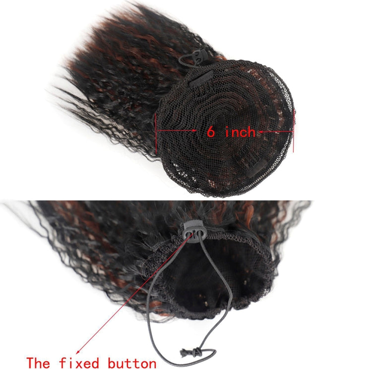 LS868 Drawstring Fixed Corn Perm Curly Wig Fluffy Short Ponytail Wigs, 1B, 1BH27, 1BH30, 1BH33, 1BH613, 1BHBlue2, 1BHBug, 1BT27, 1BT30, 1BTBlue2, 1BTBug, 2, 4, 4H27, 16, 27, 27H613, 30, 33, 2312, Blue2, Bug, 73C
