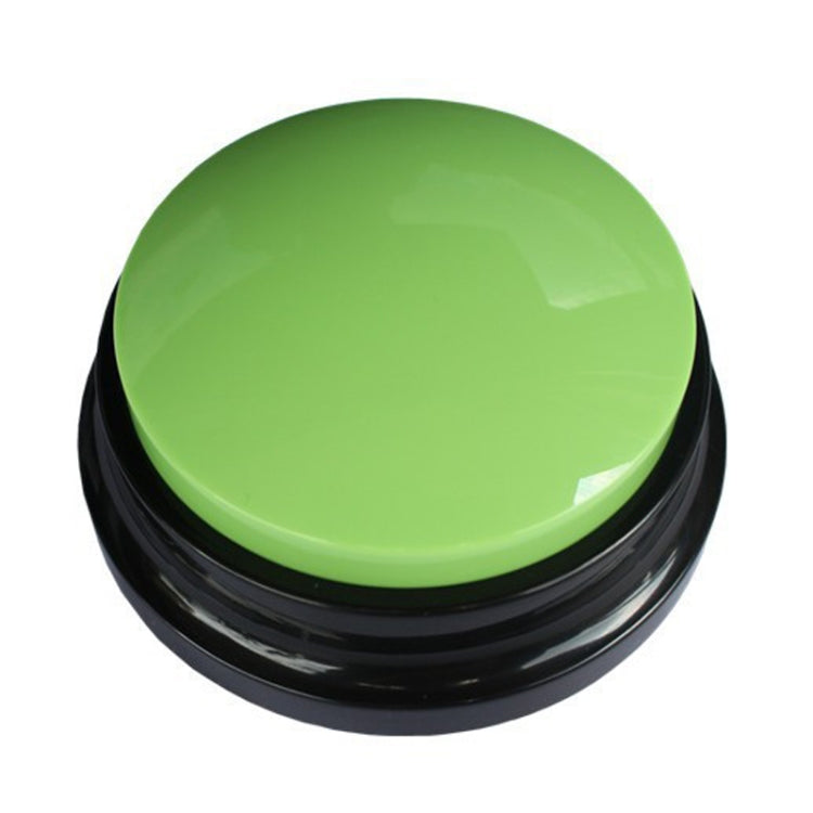 Pet Communication Button Dog Vocal Box Recording Vocalizer, Style: Recording Model, Green, Purple, Red, Orange, Rose Red, Pink, Yellow, Lake Blue, White, Dark Blue, Light Blue