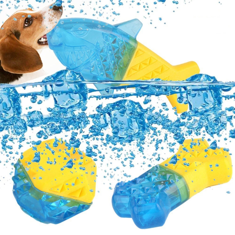 Frozen Bone Toys Pet Dog Teeth Grinding TPR Toys, Specification: Bone, Ball, Bone, Small Fish