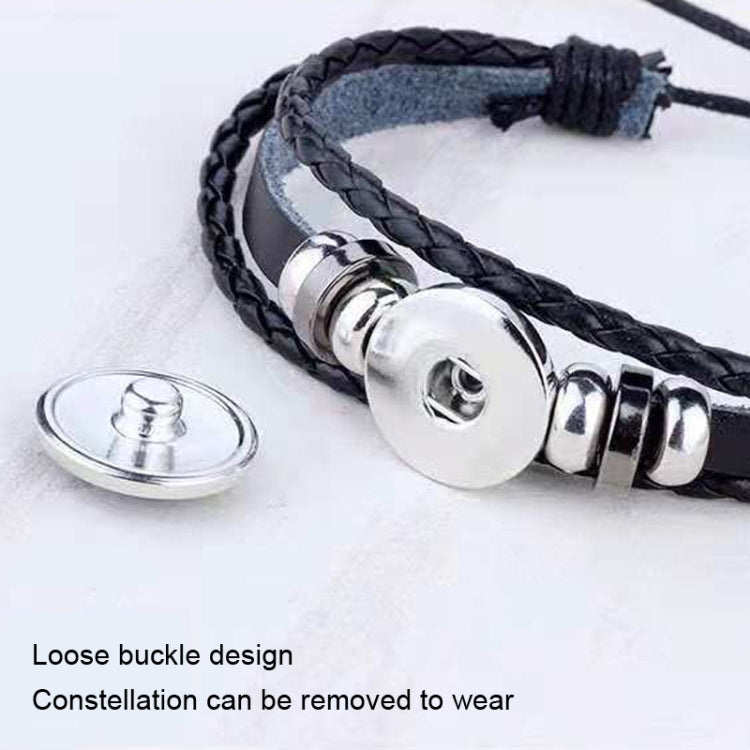 Twelve Constellations Multilayer Beaded Cowhide Bracelet, Style: Virgo Ordinary, Bracelet Gemini Luminous, Bracelet Gemini Ordinary, Bracelet Sagittarius Luminous, Bracelet Sagittarius Ordinary, Bracelet Aries Luminous, Bracelet Aries Ordinary         ...