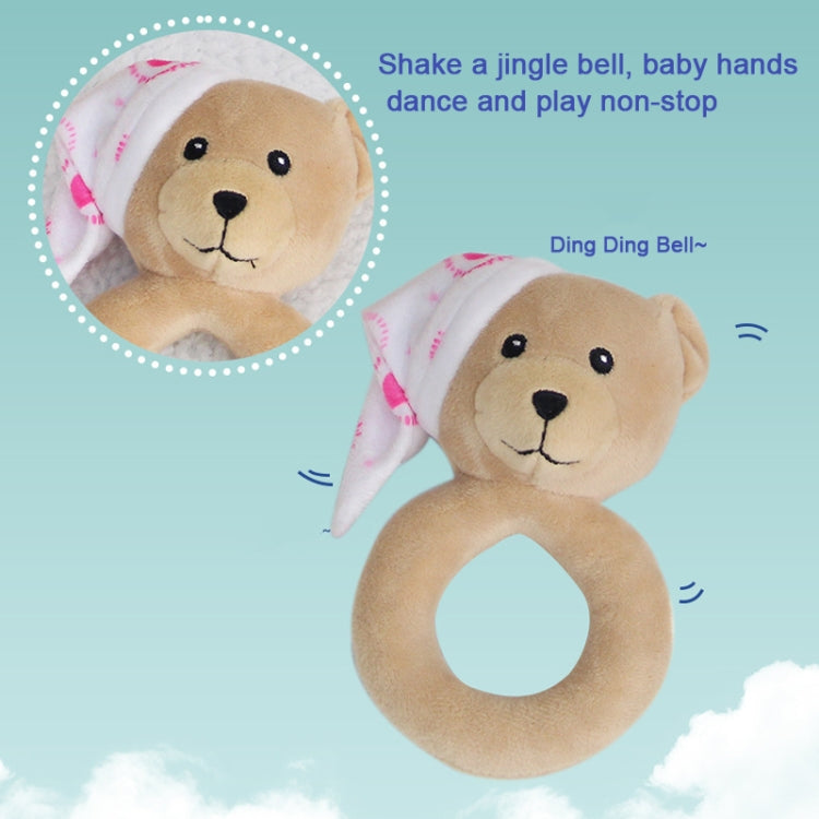 Baby Hand Rattles Toys Hand Grip Stick Newborn Soothing Toys,Style:, Giraffe, Pink Rabbit, Little Grey Elephant, Koala, Piggy, Monkey, White Rabbit, Little Red Mouse, Little Flower Elephant, Little Banana, Sleep Bear Blue Rattles                       ...