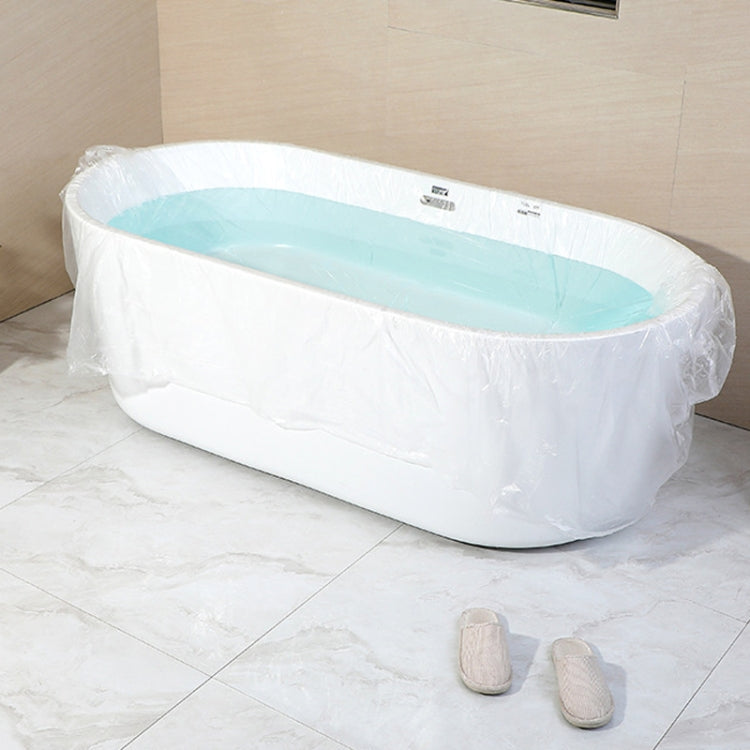 1pack Disposable Bath Bag Thickened Bath Tub Wood Barrel SPA Plastic Bag Film