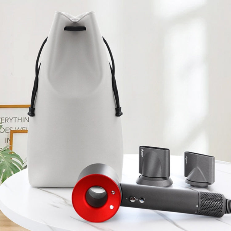 Baona DS-003 for Dyson Hair Dryer Complete Accessories PU Storage Bag, DS-003 Black, DS-003 Grey