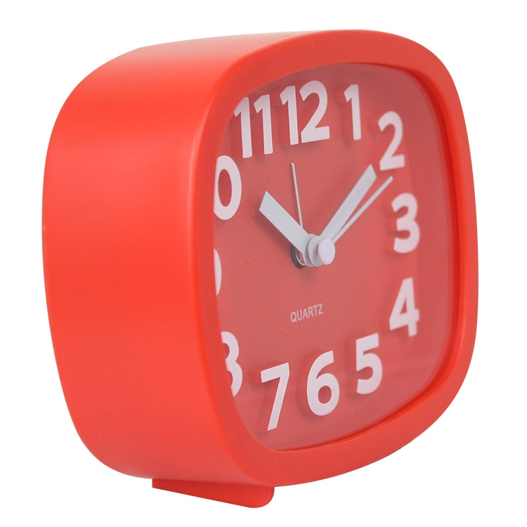 Square Candy Color Stereo Digital Silent Alarm Clock Children Student Alarm Clock, Square (Green), Square (Blue), Square (Black), Square (Pink), Square (Red)
