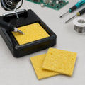Soldering Iron Tin Remover Cleaning Cotton Wood Pulp Sponge,Spec: Thin Square 6x6cm, Thin Square 6x6cm, Thin Rectangular 3.5x5cm, Thin Round 5.1cm, Thickened Square 6x6cm, Thickened Rectangular 3.5x5cm, Thickened  Round 5.1cm