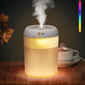 3000ml Double Nozzle Humidifier with Timing Digital Display and Colorful Ambient Light