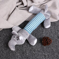 Animal Cute Long Striped Plush Sounding Pet Toy, Elephant, Pig, Duck