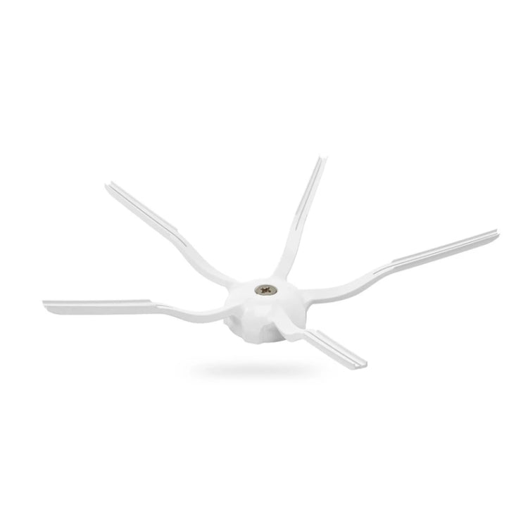 For Roborock S7 / T7S / T7S Plus G10, 4pcs Black Side Brush, 4pcs White Side Brush, 1pc Main Brush Cover