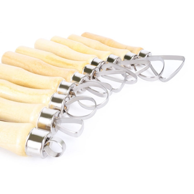 10pcs/set Art Pottery Clay Bulk Scraper Tools, 10pcs/set