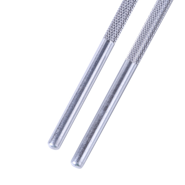 5pcs Ceramic Aluminum Rod Puncher DIY Clay Art Supplies, Seven Needles, Texture Brush