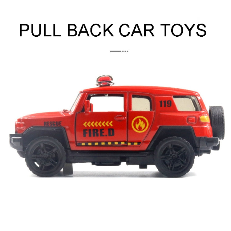 1:36 Off-road Police Car Ambulance Model Boy Car Toy With Sound and Light, Police Car, Ambulance Car, fire truck, Army