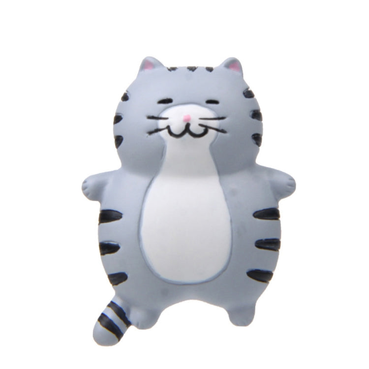 Fat Cat 3D Refrigerator Magnet Magnetic Sticker Phone Case DIY Accessories, Fat Cat (Gray -white), Fat Cat (3-color), Fat Cat (Black), Fat Cat (Yellow), Fat Cat (Gray)