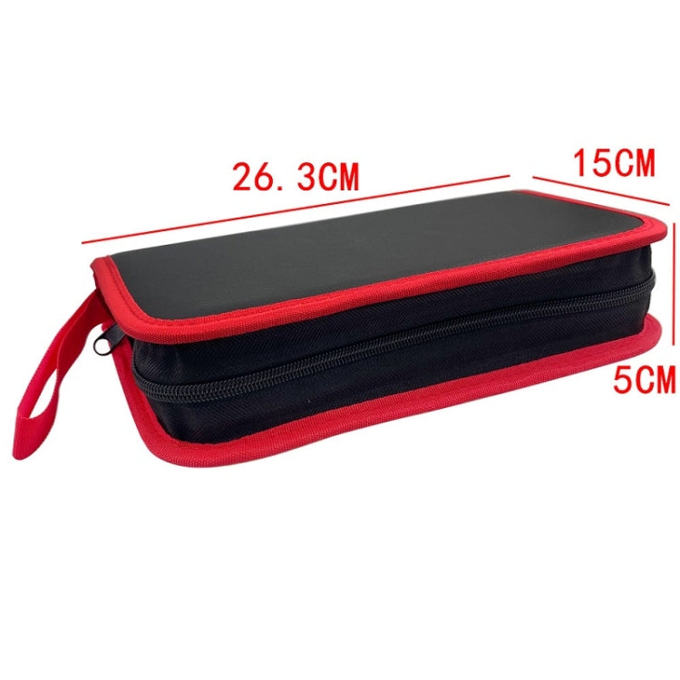 Household Electric Soldering Iron Welding Repair Tool Storage Leather Bag, Leather